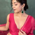 Avantika Mishra Instagram - Can’t get this song out of my head! ❤️ . . . #Animal #reels #reelsinstagram #sareelove #reelitfeelit #punjabi #trendingreels
