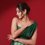 Ayesha Zeenath Instagram - ❤️‍🩹 . . . Styled by @ishwaryaalaguvel Shot by @en.nizharpadam Outfit @magariga_couture Muah @mary_vijayakumar_mua_ Jewels @fineshinejewels Spot @istills_studio .......... #photoshoot #fashion #instagood #ayesha IStills Studio Chennai