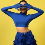 Barkha Singh Instagram - Clearly had a lot of fun with this one 💛💙 📸 @vaspaan_shroff Wearing @_huemn Jewellery @iblamebeads Styled by @shwetaputhhran @styledbyshwetaputhhran HMU @payalgore_ #blue #monochorme #pop #outfitinspiration #staystylish