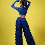 Barkha Singh Instagram - Clearly had a lot of fun with this one 💛💙 📸 @vaspaan_shroff Wearing @_huemn Jewellery @iblamebeads Styled by @shwetaputhhran @styledbyshwetaputhhran HMU @payalgore_ #blue #monochorme #pop #outfitinspiration #staystylish