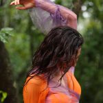 Barkha Singh Instagram – Singh-ing in the rain 🎵

📸 @aishwaryaa.nayak 
HMU @taskeen_c 
Styled by @shwetaputhhran 
Wearing @chambrayandco 
At @machanresorts 

#rains #monsoon #dancingintherain