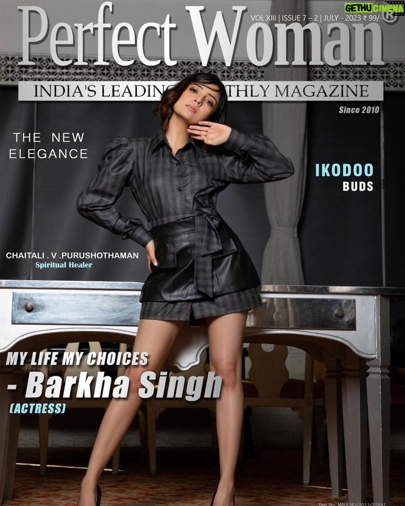 Barkha Singh Instagram - July Cover Girl for @perfectwomanmagazineofficial ✨ Editor - Dr Khooshi Gurubhai (@dr.khooshigurubhai ) MD - Gurubhai (@gurubhaithakkar ) Cover Designer - Chandresh Gurubhai (@chandresh.gurubhai.96 ) Story Compiled by Dr Geet S Thakkar ( @dr.geetsthakkar ) Magazine PR - Big Hit Entertainment @bighitentertainmentpr @alfa_gurubhai_thakkar Photographer - Aesana Bhuta (@photographybyafn) Styled by - Aesana Bhuta (@aesana0710) Outfit - Naked & Modern Brand (@nakedandmodern__) Jewellery - The Jewel Gallery (the_jewel_gallery) Makeup by - Diana Quadras Sawant (@knottymakeupbyd) Hairstyling by - Priyanka Rajput (@blush_n_fringes) Location - Sofitel Mumbai (@sofitelmumbaibkc ) Artist agency - Clout Pocket Aces (@cloutpocketaces ) #perfectwomanmagazine #perfectwomanteam #barkhasingh #magazine #covergirl #style #fashion #women