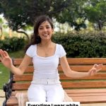 Barkha Singh Instagram – Wait for the end 😅😂

#whiteoutfit #funnyvideo #lol #MeGustas