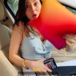 Barkha Singh Instagram – But being #PassengerPrincess 👑 >>>>

#roadtrip #drive #passengerseat #funnyvideo #lol #loveitreelit