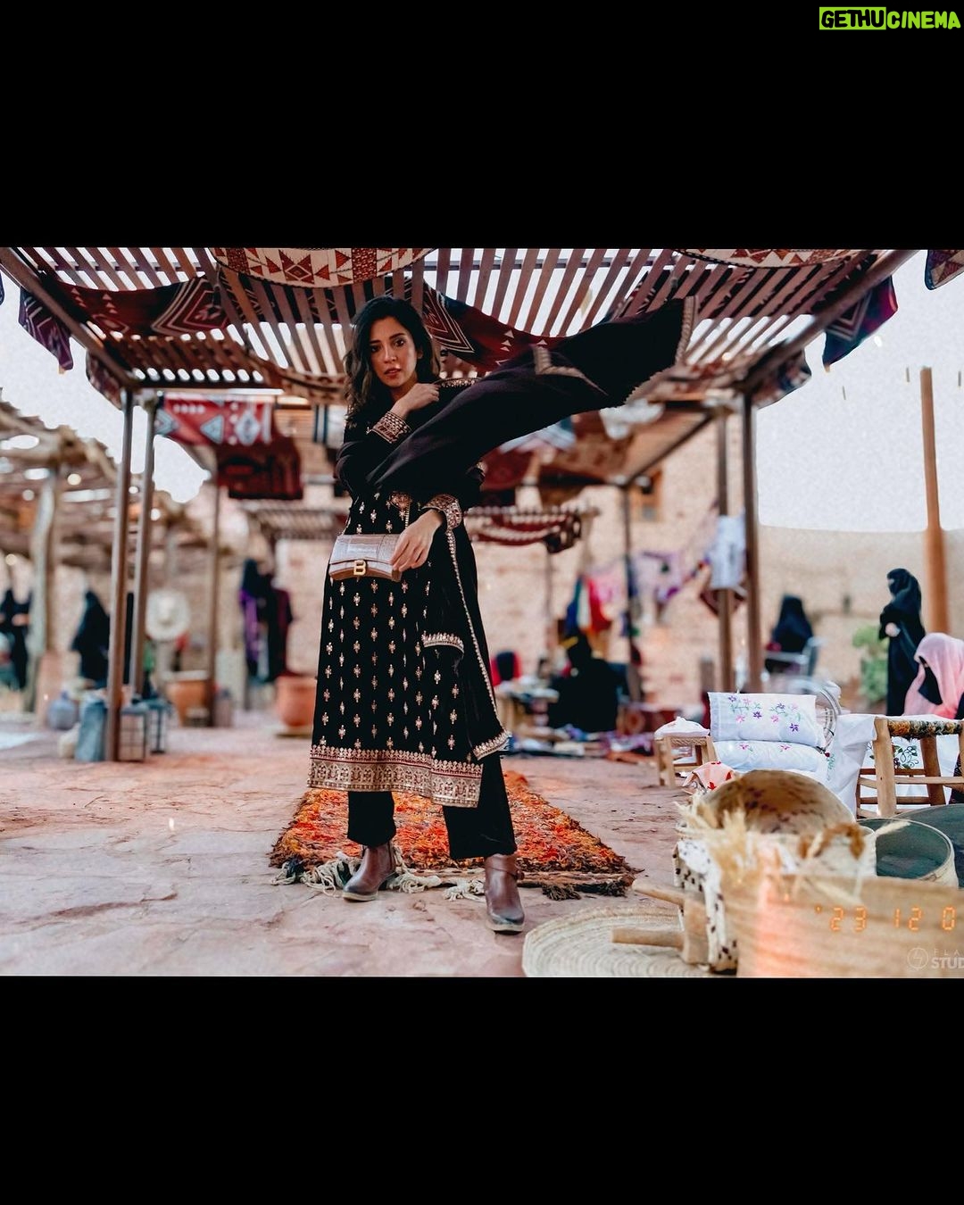 Barkha Singh Instagram - Things to do in AlUla, Saudi Arabia Photo 1 and 2 HEGRA - UNESCO World Heritage site - Well-preserved Nabataean tombs and rock-cut architecture. -Similarities with sister city Petra in Jordan - Over 100 elaborately carved tombs Outfit - @houseoffett Photo 3 - WADI ALNAAM - Valley of Ostriches - Home to ancient rock art, with petroglyphs and inscriptions providing glimpses into the lives and beliefs of past civilizations that once inhabited the region - Super fun ATV rides in the desert Outfit - @houseoffett Photo 4 - OLD TOWN AlULA - In the 12th century, AlUla Old Town became an essential settlement along the pilgrimage route from Damascus to Makkah. - Old world charm and street shopping - coffee and restaurants with a good vibe - Overlooked by a 45-metre-high fort dating back to around the 10th century Photo 5 - IKMAH AFTER DARK - Three-part experience- stone carving, guided tour in the dark of the mysterious gorge and its inscriptions, light show against enormous rocks. Photo 6 - MARAYA •The largest mirrored building in the world as per Guinness book of world records - a dynamic interplay between architecture and technology. - Great events and concerts - AMAZING Rooftop restaurant - Maraya Social Outfit - @dziinebydeepa @viralmantra Photo 7 - BEDOUIN TENT EXPERIENCE - integral part of the traditional nomadic lifestyle of Bedouin communities. - Can try local food and drinks Photo 8 - HELICOPTER RIDE - Birds Eye view of 7 iconic landmarks of AlUla - an insight into the landscape - spot ancient rock structures and archeological sites that only make sense when seen from above and not from ground level. Photo 9 - KHAYBAR - One of the natural wonders of northwest Arabia. - Born from desert volcanic activity. - For many centuries, the oasis at Khaybar was an important caravan stopping place. - Amazing restaurant - Sunset coffee Photo 10 - HORSE RIDING - Perfect for both a novice rider or an experienced equestrian. - Worth experiencing the serene desert ambiance with towering sandstone cliffs. 📸 @flashstudiosofficial and Mommy #TravelwithB #ExperienceAlUla #saudiarabia #travel #travelcontent #sauditourism