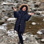 Bhagyashree Instagram - Kashmir ki kali !! #kashmir #beautifulmemories #beautifuldestinations #pahalgam #kashmirtourism