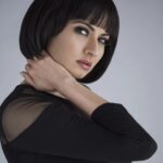 Bhagyashree Instagram - Ishq !! #ishq #colormehappy #blackmagic #beyourownkindofbeautiful #bethewomanyouwanttobe #blackisback