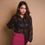 Bhagyashree Limaye Instagram - And that's it for pink and black 🍭 📷 @sarrikaaaaaa #love #blackandpink #ootd