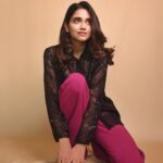Bhagyashree Limaye Instagram - And that's it for pink and black 🍭 📷 @sarrikaaaaaa #love #blackandpink #ootd