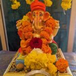 Bhagyashree Limaye Instagram - सगळंच गोड! ♥️ . . #GaneshChaturthi #ganpatibappamorya