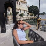 Bhagyashree Limaye Instagram - Royally dumping some! 🩷 . . #vacay #rajasthan #incredibleindia #love #udaipur #weekend #friyay #monsoon Taj Fateh Prakash Palace