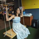 Bhagyashree Limaye Instagram - Oh what fun!! 🤍 Video out now on @filtercopy 's YouTube channel. @shashank_varma @shivam_ganiga_ @saloni142_ need pictures with you next time :/ #bts