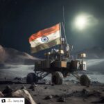 Bhagyashree Limaye Instagram - Love you to the moon and back! @isro.in @isroindiaofficial 🤍 A proud Indian! #chandrayaan #incredibleindia