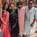 Bhagyashree Limaye Instagram - Madness, love, laughter, reunion! @gautamideshpandeofficial @swanandtendulkar , your wedding brought all of this ❤️ . . #swag #weddingbells #love #december #weekend