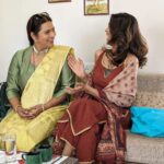 Bhagyashree Limaye Instagram - Kasa vatla episode? 💌 Kothrud Vs Kothrud out now on @bhadipa 's YouTube channel! Lagech bagha! @leena.bhagwat.94 @bhadipachi_aai @sarangsathaye @alokrajwade @akshay_nar #bts