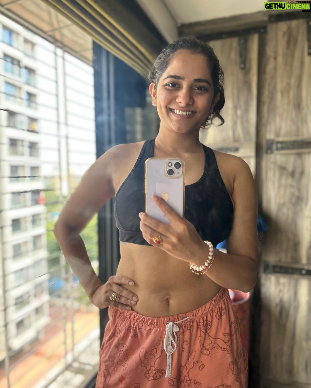 Bhagyashree Mote Instagram - Yoga is the journey of the self, through the self, to the self.” — The Bhagavad Gita.