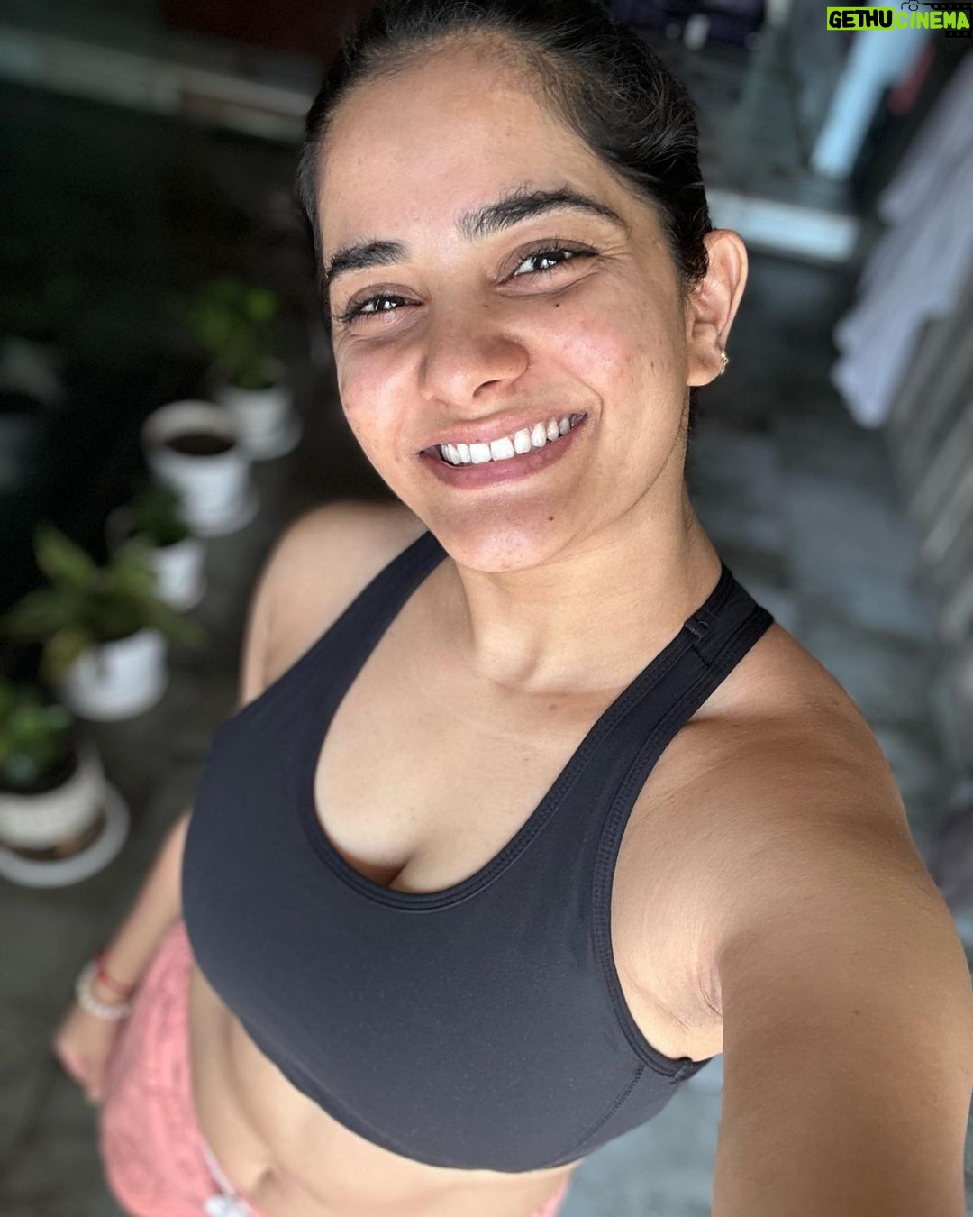Bhagyashree Mote Instagram - Yoga is the journey of the self, through the self, to the self.” — The Bhagavad Gita.