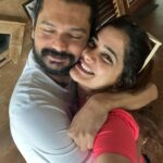 Bhagyashree Mote Instagram - We keep dancing on each other’s tunes! Life has become hard these days but we are here for each other to hold through it all and that’s what matters! You complete me in all the way I needed! Pushing me towards betterment every second and trying to make most of my life and self! I feel I have been found all the pieces which was missing! I am more calm and composed since I am with you! That’s how you make me a better person! Couldn’t have asked for more better Partner! I love you!😘 Happy Birthday Bublush!❤️ Life is a party with you!🫶🏻