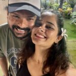 Bhagyashree Mote Instagram - We keep dancing on each other’s tunes! Life has become hard these days but we are here for each other to hold through it all and that’s what matters! You complete me in all the way I needed! Pushing me towards betterment every second and trying to make most of my life and self! I feel I have been found all the pieces which was missing! I am more calm and composed since I am with you! That’s how you make me a better person! Couldn’t have asked for more better Partner! I love you!😘 Happy Birthday Bublush!❤️ Life is a party with you!🫶🏻