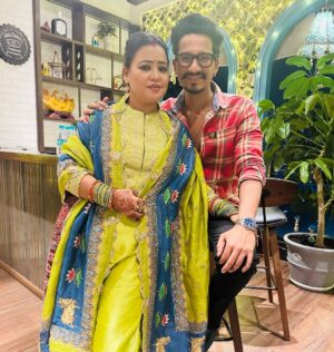 Bharti Singh Instagram - ❤️🤗🧿 @haarshlimbachiyaa30