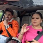 Bharti Singh Instagram - Yeh episode mein toh hasna hai compulsory kyuki aaj hume iss safar pe join kr rahe hai "The laughter Queen” @bharti.laughterqueen . Toh aajao, chalte hai ek baar phir "Long Drive With Faisu” ke New Episode pe #faisusquad HMU : @glamified_by_ritirathod