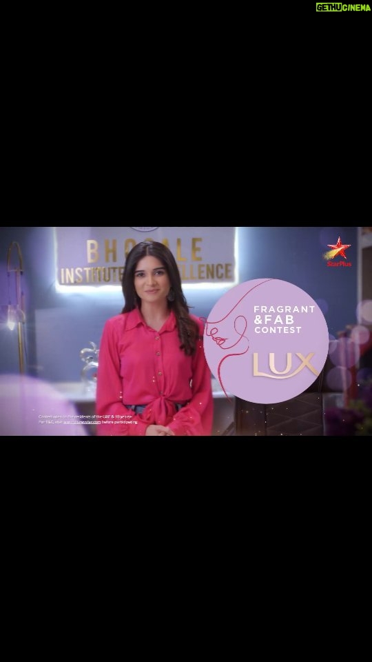 Bhavika Sharma Instagram - Are you still dreaming of meeting the #StarPlus sensation? It's time to make your dream come true.π Participate in the Lux Fragrant and Fab contest today! Send us the correct answer via DM on our Facebook page or Instagram for an opportunity to travel to India with a friend and meet Savi Chavan from Ghum Hai Kisikey Pyaar Meiin! β₯οΈβοΈβ‘οΈ Contest open to UAE residents aged 1οΈβ£8οΈβ£+ For πππ«π¦π¬ ππ§π ππ¨π§ππ’ππ’π¨π§π¬ visit https://www.disneystar.com/legal-terms-policies/terms/contest-terms-conditions/lux-fragnant-fab-contest-tc/ #LuxFragrantAndFabContest #FlyToIndia #GhumHaiKisikeyPyaarMein #BhavikaSharma