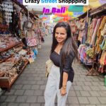 Bhavini Purohit Instagram - Best Street shopping in Bali you can’t miss | . Watch mine n @dhavalmavreck Highlights for more details or comment . #influencer #street #shopping #cheap #bali #balilife #travel #couple #shop #balitrip #trend #bhavinipurohit