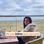 Bhavini Purohit Instagram - Is this the best hotel in Nairobi! We saw zebra while having coffee at @emara_olesereni . Travel partner- @indigo.6e . #influencer #exploring #nairobi #nationalpark #wildlife #crazy #experience #travel #trending #bhavinipurohit Nairobi, Kenya
