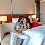 Bhavini Purohit Instagram – Reminiscing memories with @radissonbluhotelspanashik 
.
With @dhavalmavreck 
.
#influencer #style #couple #couplegoals #staycation #madness #love #babe #dhaval4bhavini #bhavinipurohit Radisson Blu Hotel & Spa Nashik