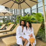 Bhavini Purohit Instagram - Live for the moments you can’t put into words 🫶🏻 @dhavalmavreck . Location : @radissonbluhotelspanashik , Nashik . #influencer #couple #couplegoals #babe #love #travel #travelgram #cozy #weather #pooltime #loveislove #trending #bhavinipurohit