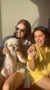 Bhavini Purohit Instagram - Gopi n Radha version >>>>> 😂😂😂😂 . #influencer #style #devoleena #bhavinipurohit #reelsinstagram #reelsvideo #trend #trendingreels