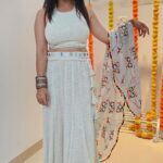 Bhavini Purohit Instagram – 8/9 Navratri fits #stylewithbee
.
Outfit- @loveandlabelsbyhemakshii 
.
#influencer #style #navratri #trend #garba #crazy #dandiya #traditional #indianwear #trendingreels #bhavinipurohit