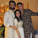 Bhavini Purohit Instagram - #TuborgWaliDiwali with all this patakas ♥️ @tuborg . Celebration with #TuborgWaliDiwali #tuborgicedraft #whynot #tuborgzerosoda #opentomore