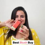 Bhavini Purohit Instagram - Best Blush buy this Festive season! My Top 3 Picks 🫶🏻 . Let me know which one you guys love from this 03, in comments 😍 . #influencer #makeup #makeuplover #trending #festive #festivevibes #makeuplover #best #top #actor #bhavinipurohit