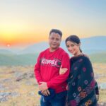 Bhoomika Dash Instagram - Golden hour 🌅 Forever chasing the next sunset with my travel partner 🫶 Dudhari