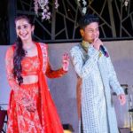 Bhoomika Dash Instagram - Under the sky, beneath the lights, surrounded by love and craziness on sangeet night ❤️ With my superstar behena @officialbhoomikadash ❤️🫶 Padmaja Premium