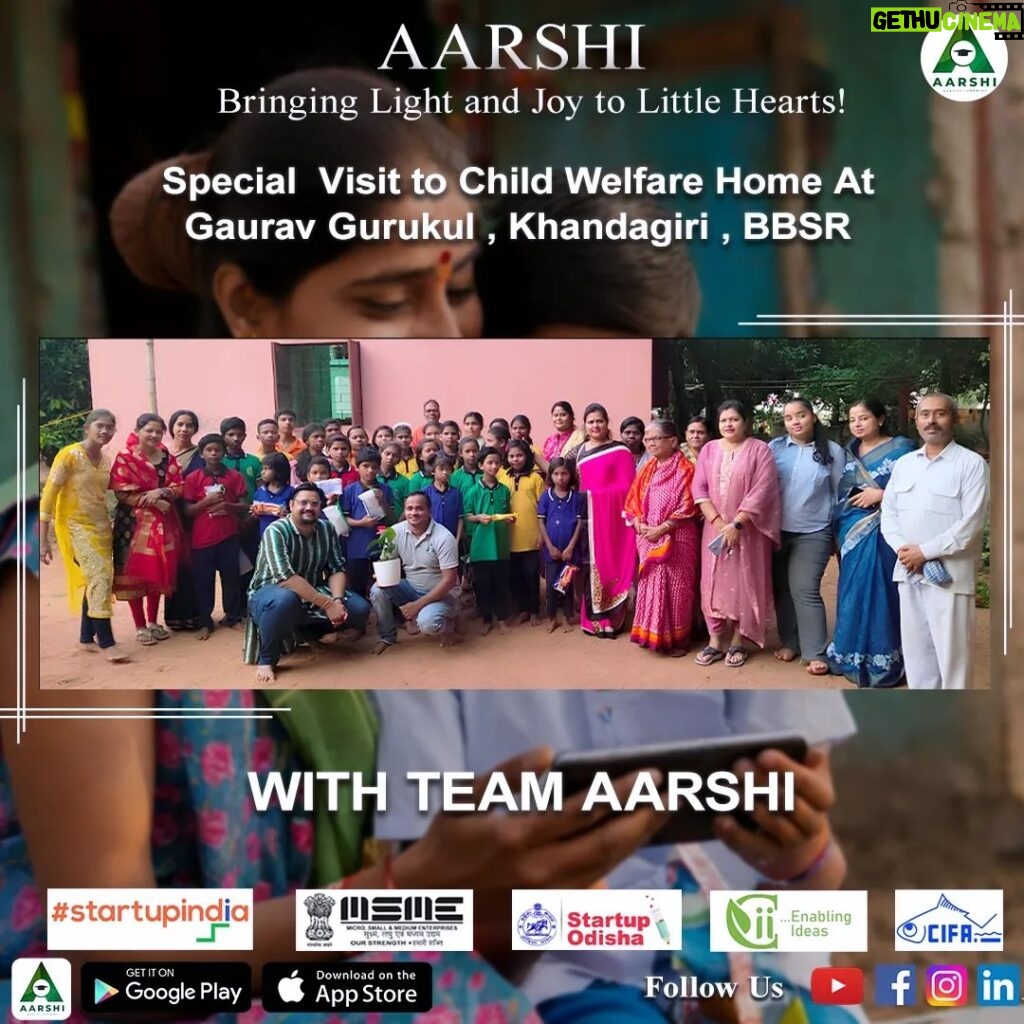 Bhoomika Dash Instagram - AARSHI - Bringing Light and Joy to Little Hearts! The AARSHI team had a heartwarming Diwali celebration at the Child Welfare Home at Gaurav Gurukul, Khandagiri, Bhubaneswar, Odisha spreading love and happiness with some very special guests! AARSHI freemium education app is all about brightening futures, and what better occasion to share the light than Diwali! They were delighted to have the children of Gaurav Gurukul join us for a memorable day filled with laughter, sweets, and the spirit of togetherness. But that's not all - the icing on the Diwali cake was the special presence of the esteemed guest, Mrs. Trupti Dash @trupti.dash65 , the loving mother of the renowned Odia actress, Ms. Bhoomika Dash! @officialbhoomikadash It was an unforgettable Diwali, and the team's hearts were warmed by the smiles they shared. Thanking Mrs. Dash, for gracing the event with her presence and making this day even more special! Happy Diwali! @ajay_circular_economy @rathankur @_k.r.santoshini_ @creative_soldier2017 @ranjanrout1986 sasanka_2s @pure_odisha @odishashines @mybhubaneswar #bhoomikacharetabletrust #elegance #educationmatters #nonprofit #freemium #nonprofitorganization #bbsrs #bhubaneswar #odisha