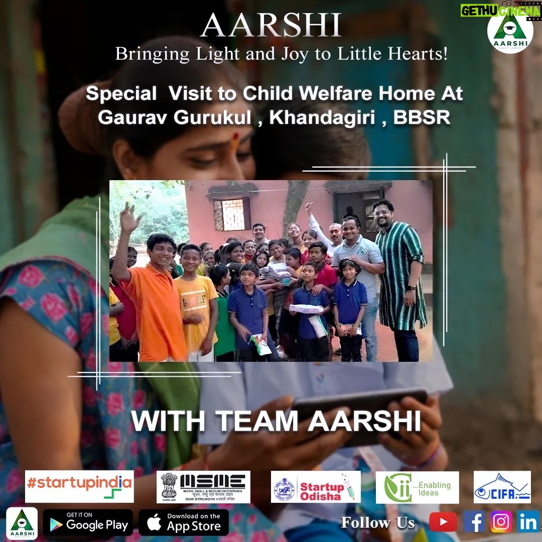 Bhoomika Dash Instagram - AARSHI - Bringing Light and Joy to Little Hearts! The AARSHI team had a heartwarming Diwali celebration at the Child Welfare Home at Gaurav Gurukul, Khandagiri, Bhubaneswar, Odisha spreading love and happiness with some very special guests! AARSHI freemium education app is all about brightening futures, and what better occasion to share the light than Diwali! They were delighted to have the children of Gaurav Gurukul join us for a memorable day filled with laughter, sweets, and the spirit of togetherness. But that's not all - the icing on the Diwali cake was the special presence of the esteemed guest, Mrs. Trupti Dash @trupti.dash65 , the loving mother of the renowned Odia actress, Ms. Bhoomika Dash! @officialbhoomikadash It was an unforgettable Diwali, and the team's hearts were warmed by the smiles they shared. Thanking Mrs. Dash, for gracing the event with her presence and making this day even more special! Happy Diwali! @ajay_circular_economy @rathankur @_k.r.santoshini_ @creative_soldier2017 @ranjanrout1986 sasanka_2s @pure_odisha @odishashines @mybhubaneswar #bhoomikacharetabletrust #elegance #educationmatters #nonprofit #freemium #nonprofitorganization #bbsrs #bhubaneswar #odisha