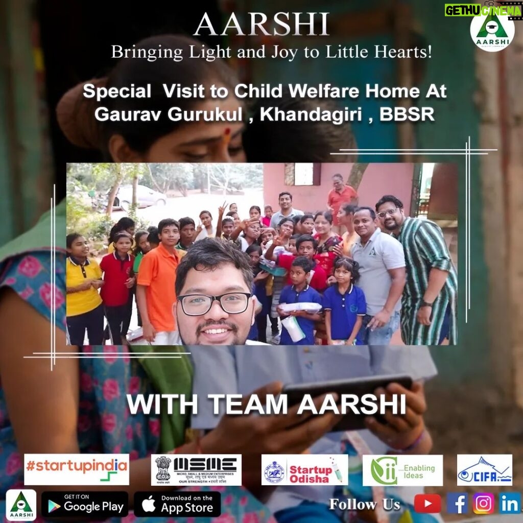 Bhoomika Dash Instagram - AARSHI - Bringing Light and Joy to Little Hearts! The AARSHI team had a heartwarming Diwali celebration at the Child Welfare Home at Gaurav Gurukul, Khandagiri, Bhubaneswar, Odisha spreading love and happiness with some very special guests! AARSHI freemium education app is all about brightening futures, and what better occasion to share the light than Diwali! They were delighted to have the children of Gaurav Gurukul join us for a memorable day filled with laughter, sweets, and the spirit of togetherness. But that's not all - the icing on the Diwali cake was the special presence of the esteemed guest, Mrs. Trupti Dash @trupti.dash65 , the loving mother of the renowned Odia actress, Ms. Bhoomika Dash! @officialbhoomikadash It was an unforgettable Diwali, and the team's hearts were warmed by the smiles they shared. Thanking Mrs. Dash, for gracing the event with her presence and making this day even more special! Happy Diwali! @ajay_circular_economy @rathankur @_k.r.santoshini_ @creative_soldier2017 @ranjanrout1986 sasanka_2s @pure_odisha @odishashines @mybhubaneswar #bhoomikacharetabletrust #elegance #educationmatters #nonprofit #freemium #nonprofitorganization #bbsrs #bhubaneswar #odisha