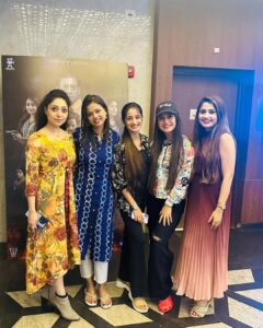 Bhoomika Dash Instagram - Odisha’s rangalatas together 🫶 At the screening of “ KATAKA: Sesha ru Arambha “! A must watch movie 😍 @prittttam @poonammishraofficial @anuchoudhuryofficial @sudhanshumohansahoo @devasispatra_actor Cinepolies Esplanet Bhubaneswar