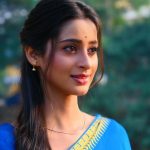 Bhoomika Dash Instagram - O Hansini 🌸💙 Nothing can beat an old Bollywood song and a saree 💫