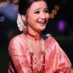 Celesti Bairagey Instagram - জোনাক🤍 Makeup promotional shoot for @babys_makeover_nd_hairdresser Mekhela sador by @niharikasilkfactory Jewellery by @dugdugiassamese Photography by @chinmoy_sarma_photography @rideepdutta @imran_photography__cm