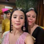 Celesti Bairagey Instagram - 12.03.2023 #birthday with #family ❤️ #grateful #happiness #love #home Outfit @oldmarigoldindia Earings @theblingbag Duliajan, India