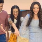 Celesti Bairagey Instagram - WAIT TILL THE END 😅 to see @rajveer__singh special appearance and disappearance 🤣 #rajjo #divyanganajain #divyanganaajain #celestibairagey #rajveersingh #nielsatpuda #trendingreels