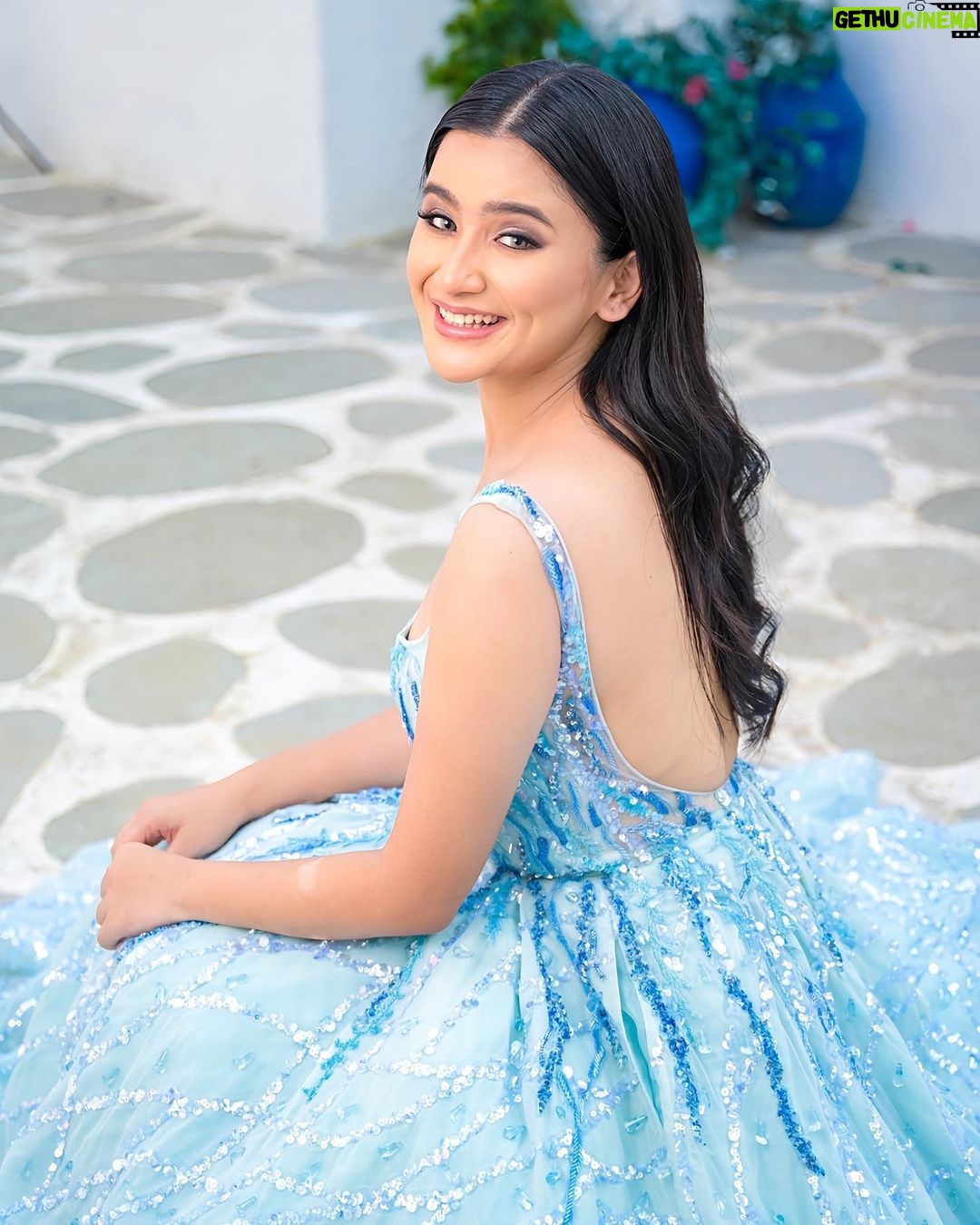 Celesti Bairagey Instagram - 💙💙💙 In Frame :- @celesti.bairagey . Shoot Concept & Look Designed By:- @nehaadhvikmahajan @bridalsbynam @imuseacademy . 💄MUA , Hair & Styling :- @nehaadhvikmahajan . 👗Outfit:- @nikhitatandon @reynutaandon . 📸:- @deepak_das_photography @kakali_das_photography . 📍Location:- @setsinthecity.in #celestibairagey #makeup #ootd #nehaadhvikmahajan #makeupbyme💄 #nammakeovers #bride #to #be #bridal #look #bridalmakeupartist #destinationweddingmakeupartist #weddingmakeup #hair #hairstyling #nammakeovers #bollywood #television #makeupartist #mumbai #traveller #all #over #the #globe