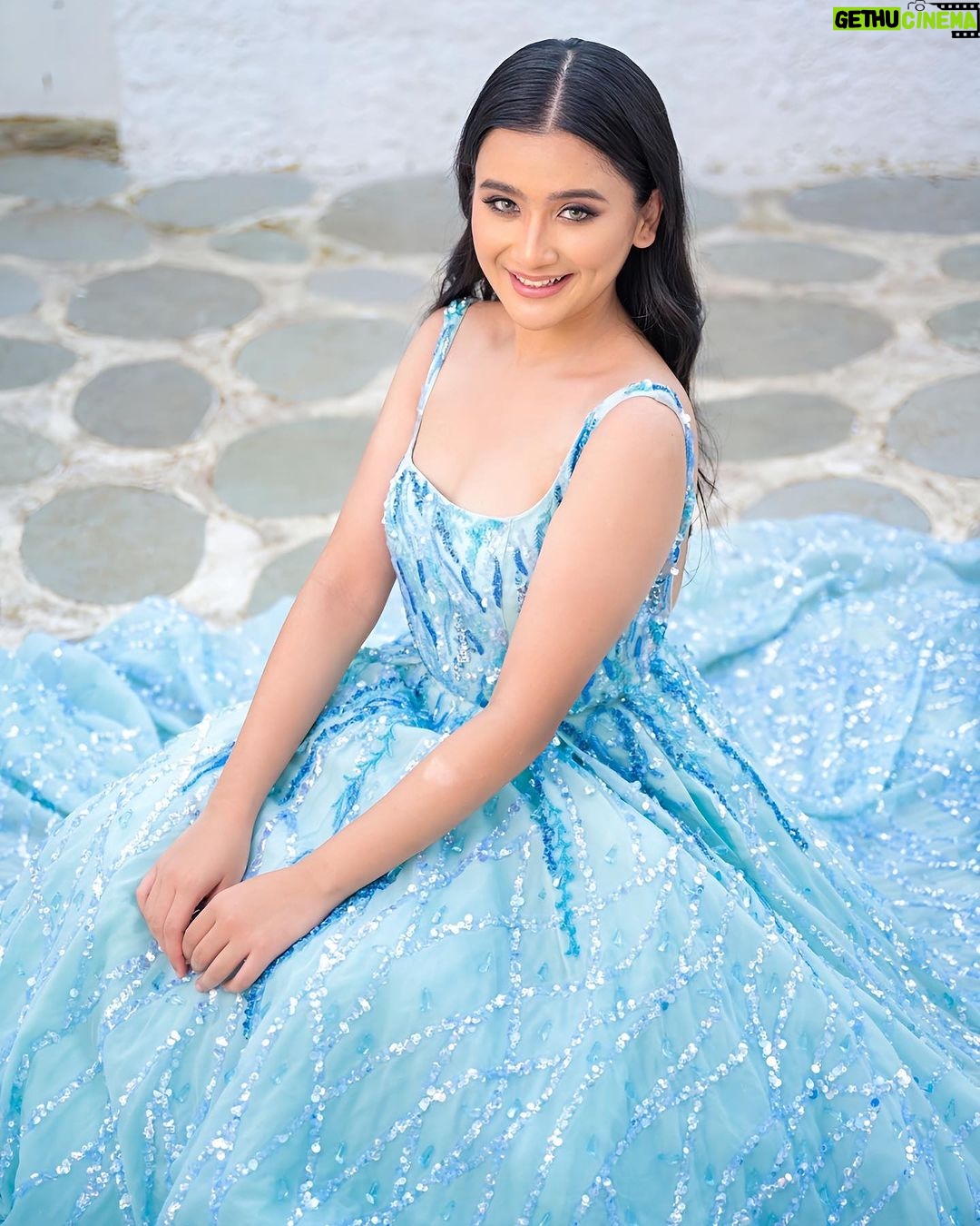 Celesti Bairagey Instagram - 💙💙💙 In Frame :- @celesti.bairagey . Shoot Concept & Look Designed By:- @nehaadhvikmahajan @bridalsbynam @imuseacademy . 💄MUA , Hair & Styling :- @nehaadhvikmahajan . 👗Outfit:- @nikhitatandon @reynutaandon . 📸:- @deepak_das_photography @kakali_das_photography . 📍Location:- @setsinthecity.in #celestibairagey #makeup #ootd #nehaadhvikmahajan #makeupbyme💄 #nammakeovers #bride #to #be #bridal #look #bridalmakeupartist #destinationweddingmakeupartist #weddingmakeup #hair #hairstyling #nammakeovers #bollywood #television #makeupartist #mumbai #traveller #all #over #the #globe
