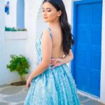 Celesti Bairagey Instagram - 💙💙💙 In Frame :- @celesti.bairagey . Shoot Concept & Look Designed By:- @nehaadhvikmahajan @bridalsbynam @imuseacademy . 💄MUA , Hair & Styling :- @nehaadhvikmahajan . 👗Outfit:- @nikhitatandon @reynutaandon . 📸:- @deepak_das_photography @kakali_das_photography . 📍Location:- @setsinthecity.in #celestibairagey #makeup #ootd #nehaadhvikmahajan #makeupbyme💄 #nammakeovers #bride #to #be #bridal #look #bridalmakeupartist #destinationweddingmakeupartist #weddingmakeup #hair #hairstyling #nammakeovers #bollywood #television #makeupartist #mumbai #traveller #all #over #the #globe