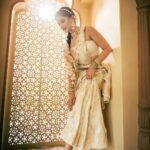 Celesti Bairagey Instagram - NAVRATRI DAY 2 featuring @celesti.bairagey as the Modern Indian Goddess where she represents the color white🤍 . The color white represents Goddess Brahmacharini and signifies peace and serenity. . Shoot Concept & Designed By:- @nehaadhvikmahajan @bridalsbynam . 💄MUA , Hair & Styling :- @nehaadhvikmahajan . Assistant stylist :- @styleby_vaishnavi . 🥻Saree :- @neerusindia . 💍Jewelery :- @sonisapphire . 🎥:- @deekad_studios @kakali_das_photography . 📍Location:- @setsinthecity.in #celestibairagey #makeup #ootd #nehaadhvikmahajan #makeupbyme💄 #nammakeovers #bride #to #be #bridal #look #bridalmakeupartist #destinationweddingmakeupartist #weddingmakeup #hair #hairstyling #nammakeovers #bollywood #television #makeupartist #mumbai #traveller #all #over #the #globe