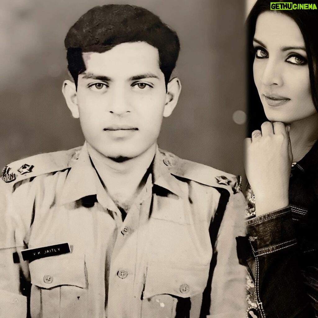 Celina Jaitly Instagram - 1971 BATTLE OF BHADURIA #VijayDivas My late father Colonel VK Jaitly ( SM) narrated: “As I lay in a pool of my blood for 72 hours before evacuation, around me was a field of death. Many of my brothers lay moaning in excruciating agony, ripped into pieces. Even though my whole body was full of sharpnels and leg ripped by bullets my own injuries seemed futile. I lay crying seeing my brothers moan in agony as I crept to a critically injured soldier and administered him the last of my pain killer. The only thing common among all of us who lay dying on the battlefield was the word “Ma”. In that pain, in that last dying breath “Ma” was the only word that seemed to give us comfort. “Ma” the one who gave us birth is what remained on our lips as we died.. as we succumbed to valour.” Today on Vijay Divas, I remember my late and beloved father COLONEL VK JAITLY ( SM), 17 KUMAON, commissioned with in 1970 with SS-9 (Gadar) Course. My father was critically wounded with severe bullet & shrapnel injuries aged only 21. He survived but with severe life long injuries and went on to serve in the Army with great pride and honour and also eventually also commanded 16 Kumaon. He received two wound medals and a Sena medal. He always said Bhaduria was a very bloody battle and the casualties were unbelievable. Thanks to the sacrifices our brave men Bhaduria and Bangladesh was liberated. Today take this opportunity in honouring all of the @indianarmy.adgpi above all the man eater’s of 17 Kumaon, officers/ jawans/ JCO’s of this #VijayDiwas 1971 Bangladesh/ Battle of Bhaduria,. December 16th, marks India’s historic victory in the 1971 war, leading to the creation of Bangladesh. The conflict, lasting 13 days, culminated in the surrender of Pakistan’s eastern command. Rarely is the God given opportunity to be born as a daughter of a true hero, a life saver, a man of steel with a heart of gold. Wherever you are pappy give me a sign, honouring your memory today with a heavy heart and a proud soul. #soldiersdaughter #fallensoldiers #indianarmy #indianarmylovers #celinajaitly #celinajaitley #missindia #missuniverso #bollywood #vijaydiwas