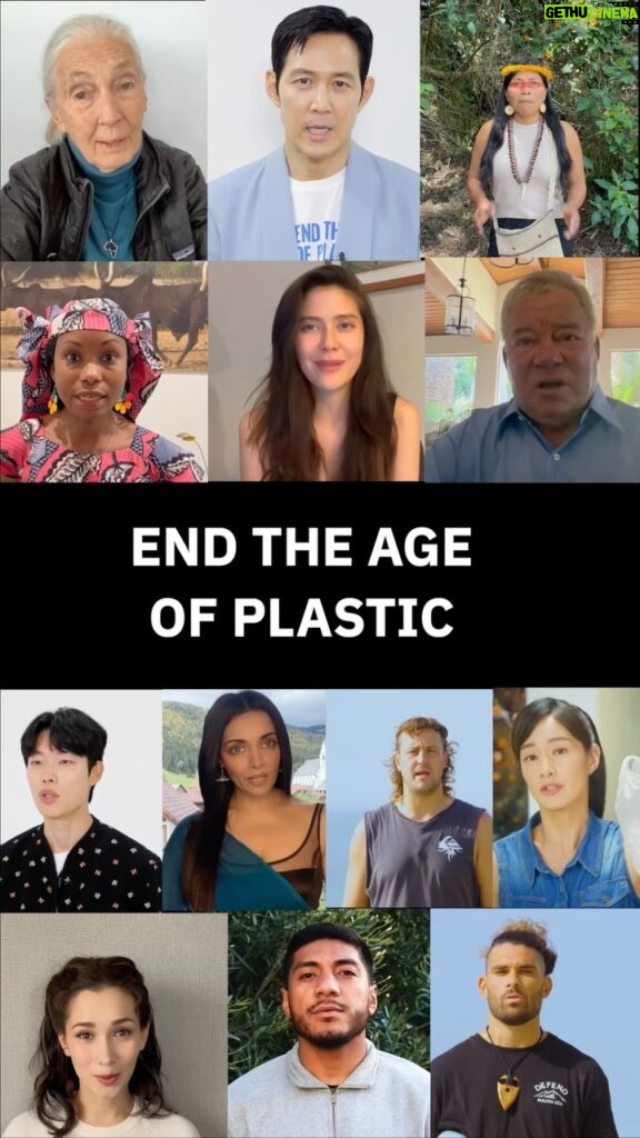 Celina Jaitly Instagram - 🗣️End the age of plastic! 🗣️ 플라스틱의 시대는 끝나야 합니다! 🗣️Mettons fin à l’ère du plastique! 🗣️告别塑料时代! 🗣️ หยุดมลพิษพลาสติก 🗣️ प्लास्टिक के युग को समाप्त करें। 🗣️Tomamoni wabeka kewemini ñimpo keirani plástico Today, scientists, actors, activists and athletes from around the 🌎 are adding their voices to our unstoppable movement urging world leaders to deliver a strong #PlasticsTreaty to end the age of plastic. Greenpeace International joined with conservationist-ethologist🐒 @janegoodallinst, 🦑Squid Game star @from_jjlee, ✊Goldman Prize-winning Waorani leader @nemonte.nenquimo, Indigenous activist @hindououmar & activist @marialynnehren, 🇺🇳 Indian actress & UN Equality Champion @celinajaitlyofficial, 🌈Greenpeace EA Ambassador & actor @ryusdb, 🎥actors @celinajade @williamshatner, 🎤TV presenter @janetagram 🏉athletes @psalmwooching @thenameslatu #PlasticsTreaty talks start today and we demand a strong treaty to turn off the plastic tap and end the Age of Plastic — for our health, community and climate! . . Watch and tap the link in our Instagram bio or go to greenpeace.org/PlasticsTreaty to add your voice ✍️📢 . . #INC3 #BreakFreeFromPlastic #ClimateCrisis #FossilFuels #EndOil #plasticpollution #Realsolutions #Plasticfree #zerowaste #Reuse #Refill #PlasticCrisis #Sachets